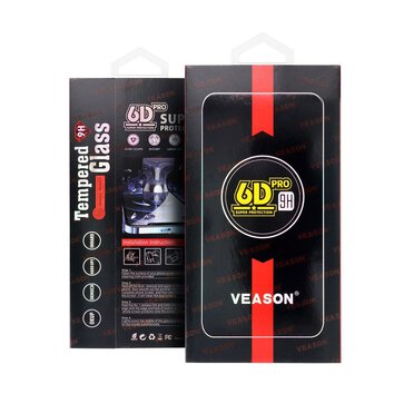 Szko Hartowane 6D Pro Veason Glass - do Iphone 15 czarny