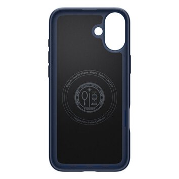 SPIGEN futerał THIN FIT MAG kompatybilny z MagSafe do IPHONE 16 navy blue