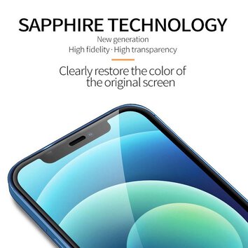 Szkło hartowane X-ONE Sapphire Glass Extra Hard - do iPhone 13/13 Pro/14