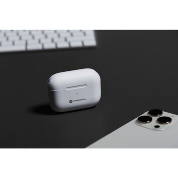 FORCELL F-AUDIO suchawki bezprzewodowe / bluetooth stereo TWS Master PRO biae