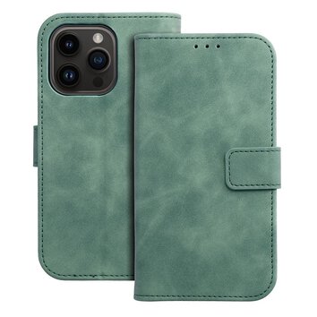 Kabura TENDER Book do IPHONE 14 Pro zielony