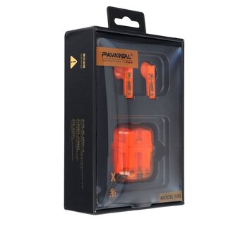 PAVAREAL suchawki bezprzewodowe / bluetooth TWS PA-H15 pomaraczowe