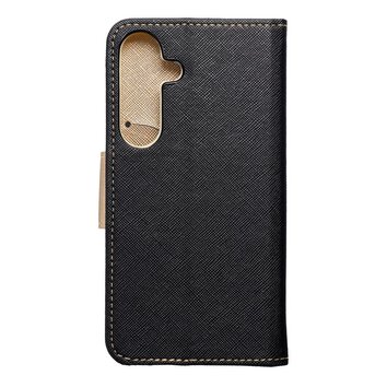 Kabura Fancy Book do SAMSUNG S24 czarny / zoty
