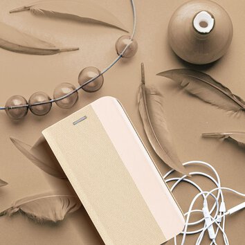 Kabura SENSITIVE Book do IPHONE 16 Plus złoty
