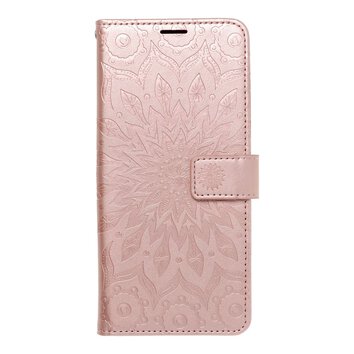 Kabura MEZZO Book do IPHONE 16 Plus mandala złoty róż