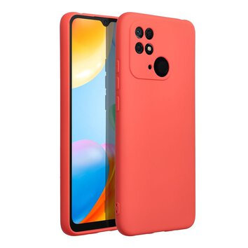 Futera SILICONE do XIAOMI Redmi 10C brzoskwiniowy
