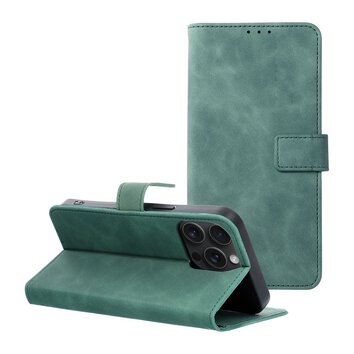 Kabura TENDER Book do IPHONE 15 Pro Max zielony