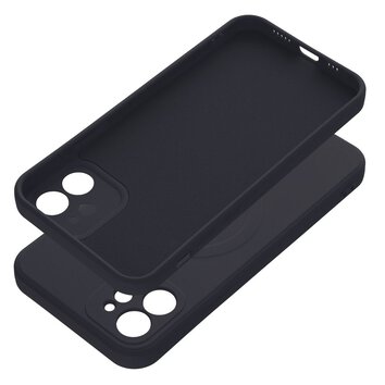 Futera Silicone Mag Cover kompatybilny z MagSafe do IPHONE 12 czarny