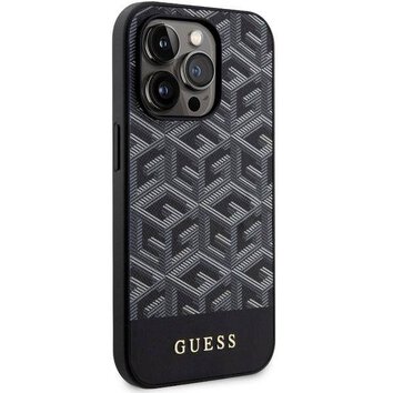 Oryginalne Etui GUESS Hardcase GUHMP14XHGCFSEK do iPhone 14 PRO MAX (MAG GCUBE / czarny)