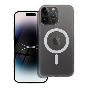 Futera Frost Mag Cover kompatybilny z MagSafe do IPHONE 14 PRO MAX transparent