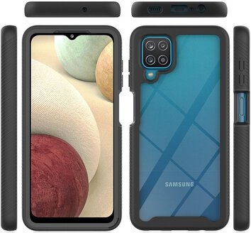 TECH-PROTECT DEFENSE360 GALAXY A12 BLACK