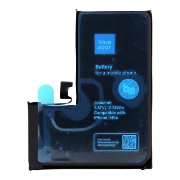 Blue Star HQ Bateria do Iphone 14 PRO 3200 mAh