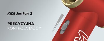 Dmuchawa wielofunkcyjna FeiyuTech KiCA JetFan 2 - czerwona