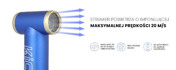 Dmuchawa wielofunkcyjna FeiyuTech KiCA JetFan 2 - niebieska