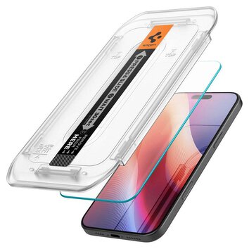 SPIGEN szkło hartowane GLAS.TR”EZ FIT” 2-pack do IPHONE 16 Pro clear