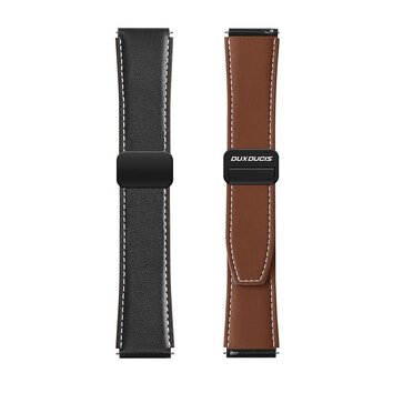 DUX DUCIS pasek YA skrzany 20 mm czarny