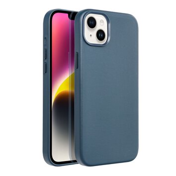 Leather Mag Cover kompatybilne z MagSafe do IPHONE 14 PLUS niebieski