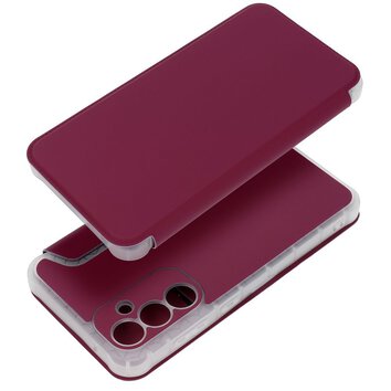 Kabura PIANO Book do SAMSUNG S23 FE magenta