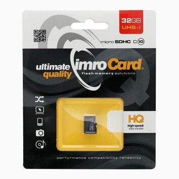 Karta Pamięci IMRO microSD 32GB CLASS 10 UHS I 100MB/s