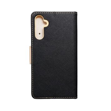 Kabura Fancy Book do SAMSUNG A34 5G czarny / zoty