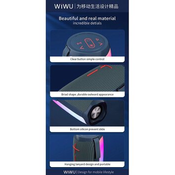 WiWU - Gonik bezprzewodowy Thunder P40 LED Light
