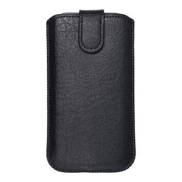 Futerał Skórzany Slim Kora 2 - do Iphone 12 / 12 PRO / Samsung Note /Note 2/Note 3 czarny