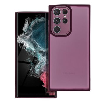 Futera VARIETE do SAMSUNG S22 Ultra purpurowy