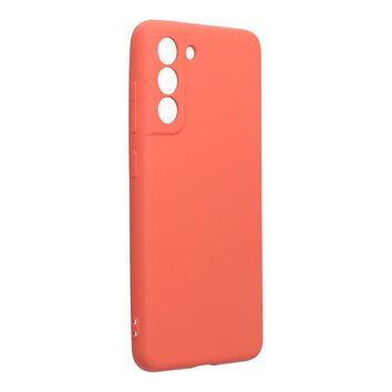 Futerał SILICONE do SAMSUNG Galaxy S21 FE brzoskwiniowy