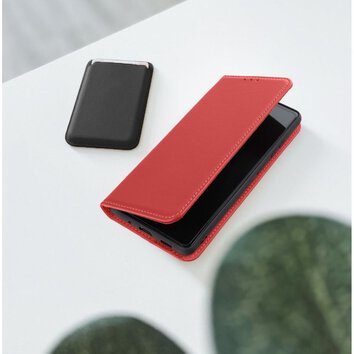 Kabura skórzana SMART PRO do IPHONE 11 bordowy