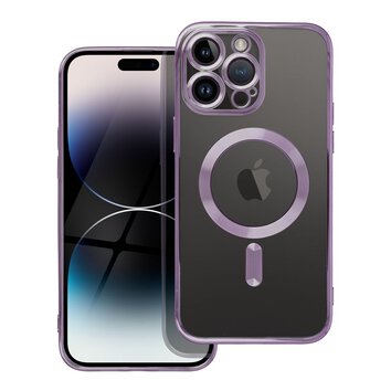 Futera Electro Mag Cover kompatybilny z MagSafe do IPHONE 14 PRO MAX fioletowy