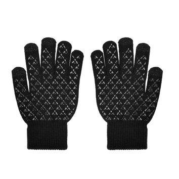 Rękawiczki do ekranów dotykowych TRAINGLE czarny męska
