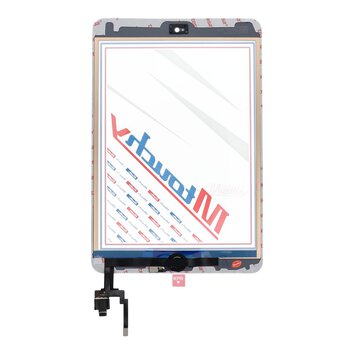 MUSTTBY Ekran dotykowy + taśma klejąca + Home do iPAD Mini 3 (biały)