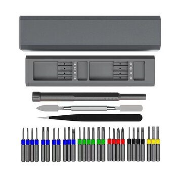 Zestaw rubokrtw precyzyjnych / wkrtakw serwisowych, bitw 30w1 aluminium