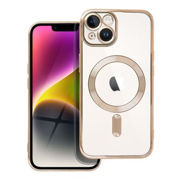 Futerał ELECTRO MAG COVER kompatybilny z MagSafe do IPHONE 14 złoty