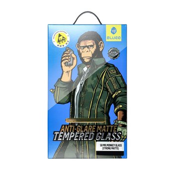 Szkło Hartowane 5D Mr. Monkey Glass - Apple iPhone 13 Pro Max / 14 Plus czarny (Strong Privacy)