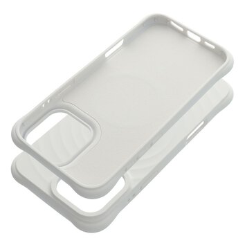 Silicone Zephyr Mag Cover kompatybilny z MagSafe do IPHONE 16 PRO MAX biały