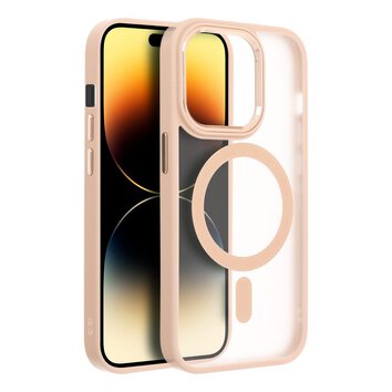 Futera MATTE MAG COVER kompatybilny z MagSafe do IPHONE 12 Pro Max rowy