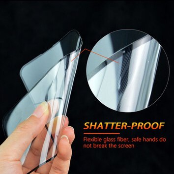 Szkło hybrydowe Bestsuit Flexible 5D Full Glue do Huawei P20 czarny