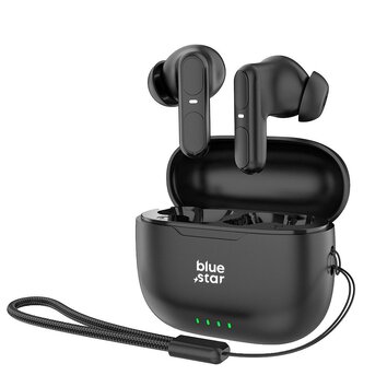 Blue Star suchawki bezprzewodowe stereo TWS BK31 czarne