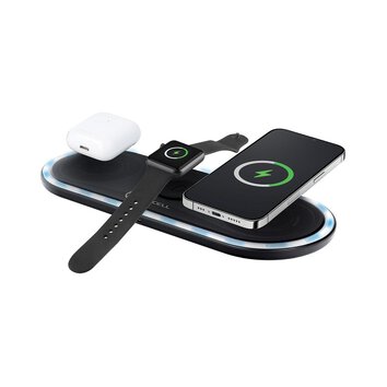 FORCELL Szybka adowarka Indukcyjna F-ENERGY Ellipse 3w1 Quick Charge 15W