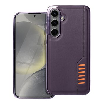 Futera MILANO do SAMSUNG S24 Plus ciemny fiolet