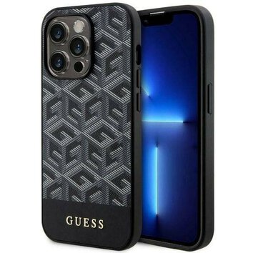 Oryginalne Etui GUESS Hardcase GUHMP14XHGCFSEK do iPhone 14 PRO MAX (MAG GCUBE / czarny)