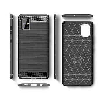 Futerał CARBON do SAMSUNG Galaxy A71 5G czarny