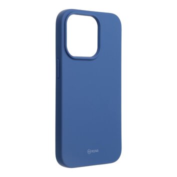 Futera Roar Colorful Jelly Case - do iPhone 14 Pro Granatowy