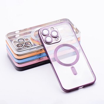 Futera Electro Mag Cover kompatybilny z MagSafe do IPHONE 14 fioletowy