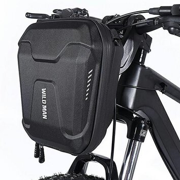 WILDMAN sakwa rowerowa na kierownic na zamek E8 3L czarna