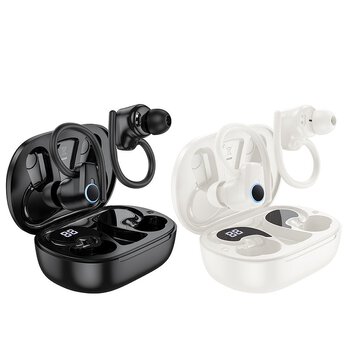 HOCO suchawki bezprzewodowe bluetooth TWS EQ8 czarne