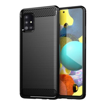 Futera CARBON do SAMSUNG Galaxy A71 czarny
