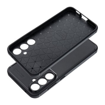 Futera CARBON PREMIUM do SAMSUNG S23 FE czarny