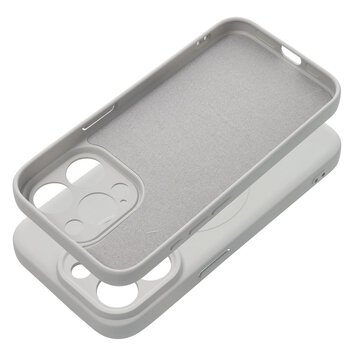 Futera Silicone Mag Cover kompatybilny z MagSafe do IPHONE 15 PRO tytanowy